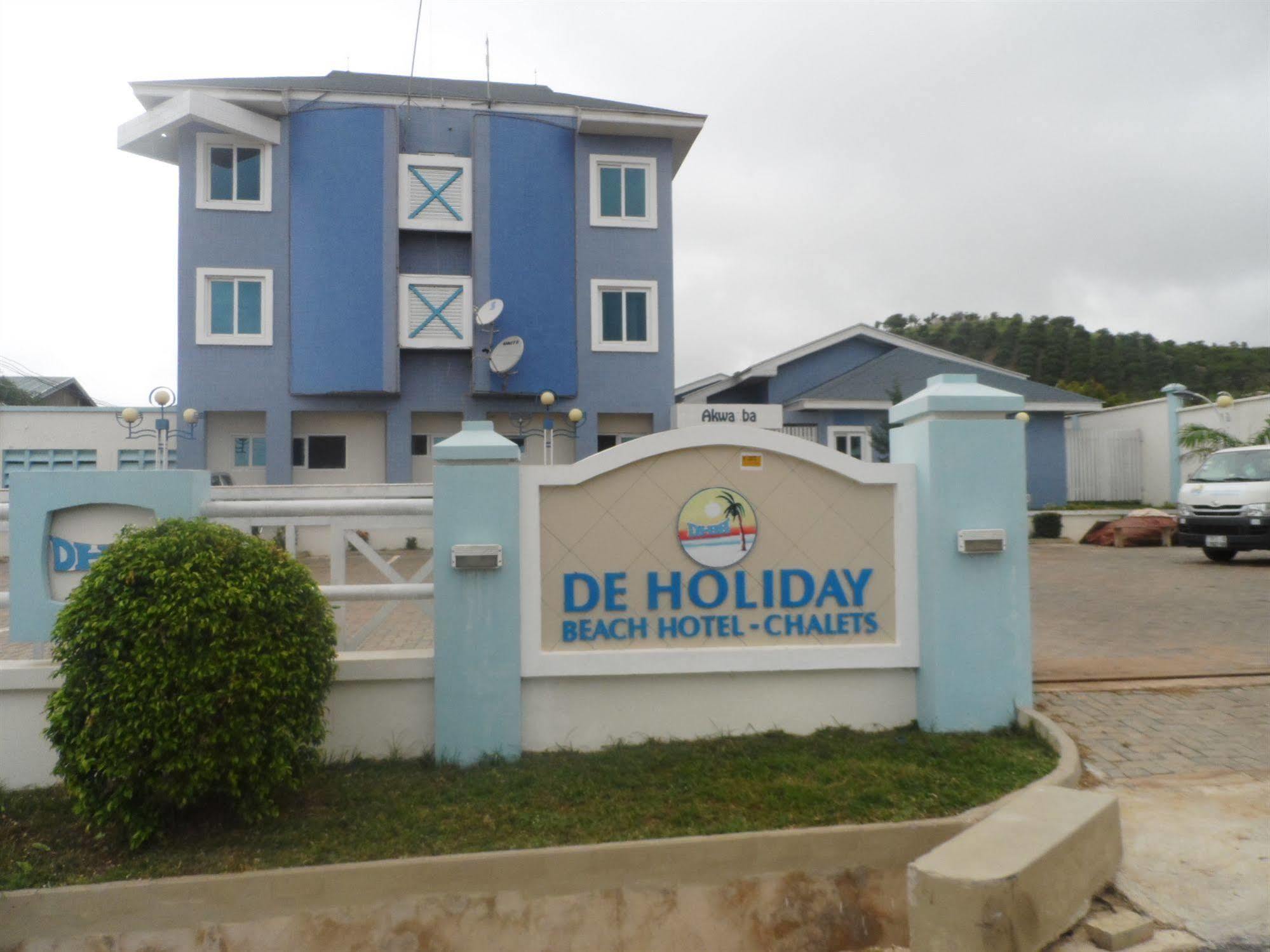De Holiday Beach Hotel Kokrobite Kültér fotó